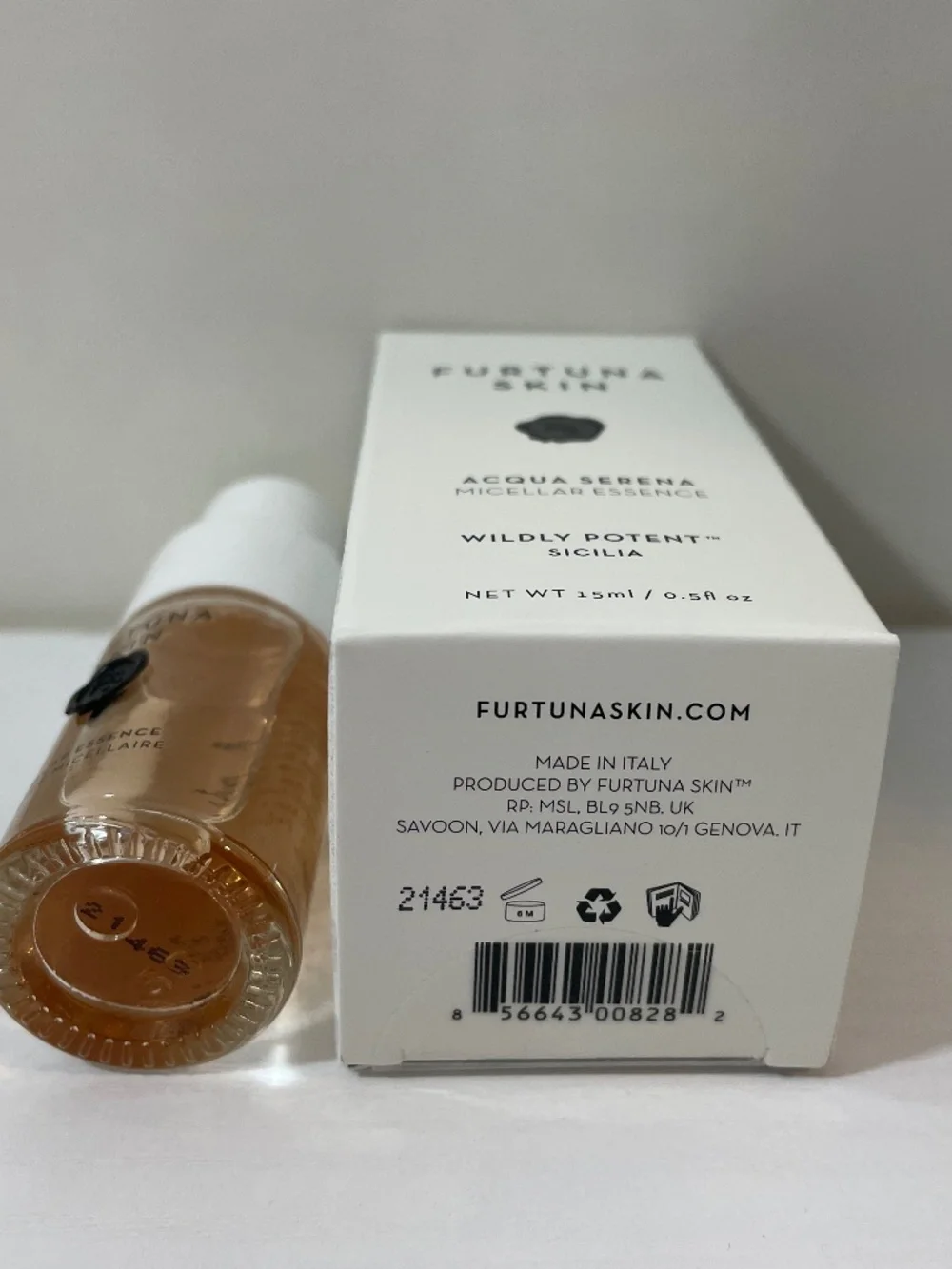 Furtuna Skin Skincare-Micellar Essence 15 ml BOXED-NEW